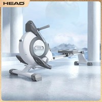 抖音超值购：HEAD 海德 磁控划船机折叠划艇瘦收腹家用健身器材 白影系列