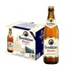 百帝王 小麦白啤500ml*12瓶整箱 德国进口  修道院啤酒