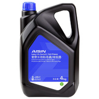 AISIN 爱信 LLC 汽车防冻液 绿色 -25°C  4KG
