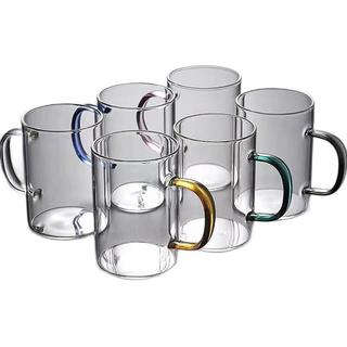 双层加厚高硼硅玻璃杯 400ml 4个装