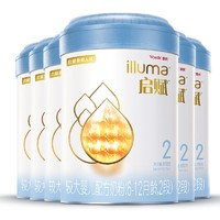 88VIP：illuma 启赋 蓝钻  幼儿配方奶粉 2段 810g*6罐