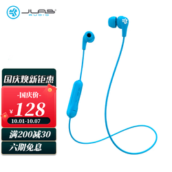 JLAB JBuds Pro 挂脖式无线蓝牙耳机 超长续航运动耳机 双耳立体声 防水防汗 蓝色