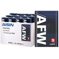 PLUS会员：AISIN 爱信 自动变速箱油/波箱油ATF AFW5 12L 循环机换油包安装
