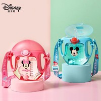 Disney 迪士尼 PPSU儿童水杯甜甜圈夏季吸管杯幼儿园宝宝