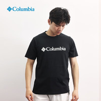 哥伦比亚 C 2022春夏新款Columbia哥伦比亚短袖T恤男士春夏新款户外吸湿透气快干衣AE1415 010 S/170