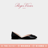 Roger Vivier 罗杰维维亚 RV2022秋季新款女鞋Dorsay Ballerina芭蕾舞鞋单鞋