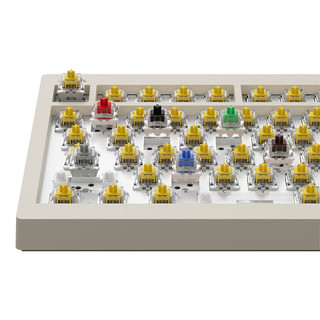京东京造JZ750 三模机械键盘 75键 月影黄轴