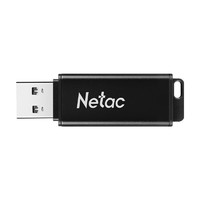 学生专享：Netac 朗科 U355 USB 3.0 U盘 黑色 128GB USB-A