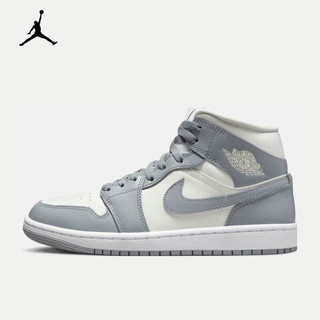 NIKE 耐克 AIR JORDAN 1 MID AJ1 女子运动鞋 BQ6472-115 38