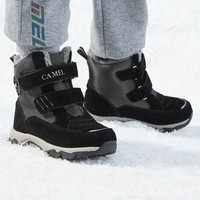 CAMEL 骆驼 儿童加绒高帮雪地靴