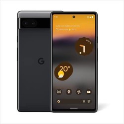 Google Pixel 6a —— 无合约版，安卓系统智能手机，支持5G，1200 万像素摄像头 —— 石墨黑（Charcoal）