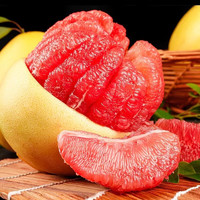 PLUS会员：水果蔬菜 福建琯溪红肉蜜柚  净重4-4.25斤