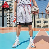 PEAK 匹克 运动篮球裤男士针织短裤潮透气舒适休闲裤-DF712051