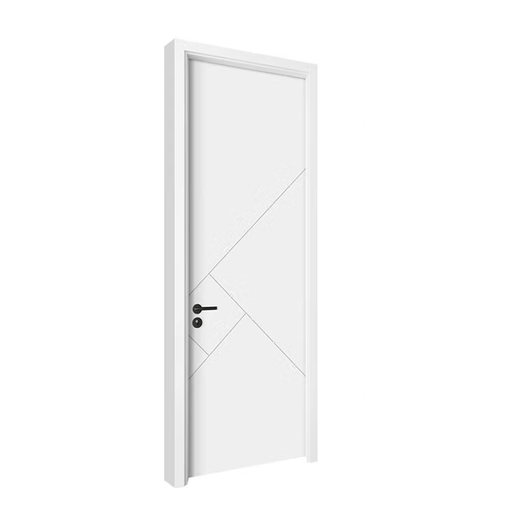 木门卧室门房间门套装门免漆木质复合低碳无漆现代简约N552定制