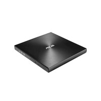 ASUS 华硕 Tek外置DVD驱动器 便携C型Win＆Mac光盘 USB2.0 黑色计算机光盘驱动器 小巧便携