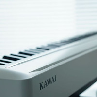 KAWAI ES120 电钢琴 88键重锤键盘 白色 U型架+琴凳礼包