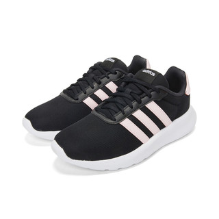 adidas NEO Lite Racer 3.0 女子跑鞋 GY0700 黑粉 38.5