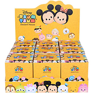 迪士尼松松 TSUM  甜品屋盲盒 潮玩手办 可爱卡通 米老鼠公仔 米奇叠叠乐 甜品屋单个盲盒随机发