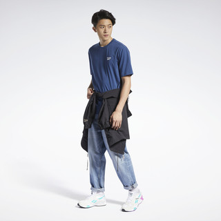 Reebok锐步官方2022新款男女TEE基础logo款休闲圆领短袖HI4996 HI4996 A/L