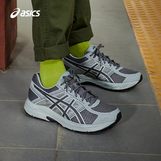 ASICS 亚瑟士 运动鞋网面跑鞋 GEL-CONTEND 4 灰色/深灰色 42