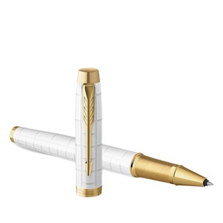 PARKER 派克 IM系列 拔帽宝珠笔 明镜白金夹 0.7mm 单支装