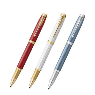 PARKER 派克 IM系列 拔帽宝珠笔 明镜白金夹 0.7mm 单支装