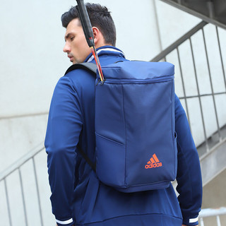 adidas 阿迪达斯 中性羽毛球拍双肩包 MB0240-BLU 蓝色