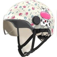 SUNRIMOON 骑行头盔 TS-21 可爱奶牛 M