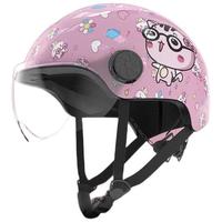 SUNRIMOON 骑行头盔 TS-21 粉色小猫 M