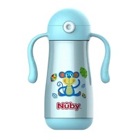 PLUS会员：Nuby 努比 儿童带吸管保温杯 360ml