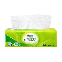 心相印 云感柔肤系列 抽纸 3层*78抽*24包(190*152mm)