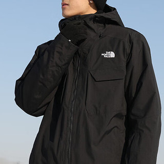 THE NORTH FACE 北面 男子三合一冲锋衣 NF0A3M4M-UU7 黑色 S