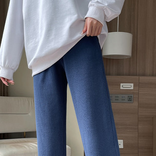 JASONWOOD 女士休闲长裤 JB816 藏蓝色 XL