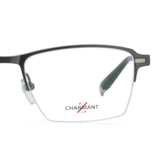 CHARMANT 夏蒙 Z钛系列 ZT27020 男士钛合金眼镜框 灰色