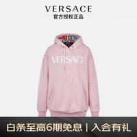 VERSACE 范思哲 22早秋 奢侈品女士棉质套头卫衣圆领长袖连帽衫1006563-1A04571-1PG40 38