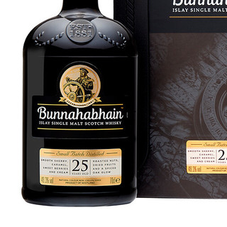 Bunnahabhain 25年 单一麦芽 苏格兰威士忌 46.3%vol 700ml
