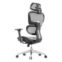 恒林家居 HENGLIN家居  1388 开普勒人体工学椅 黑框灰网 铝合金脚款