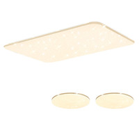  Lighting 雷士 NVC  满天星系列 客厅吸顶灯+圆卧灯*2 语音智控款