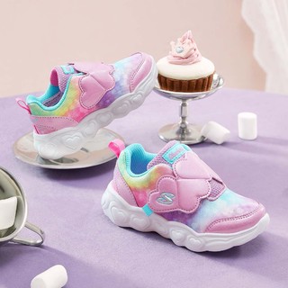 SKECHERS 斯凯奇 女童鞋秋冬季新款舒缓减震百搭跑步鞋运动休闲鞋302740N