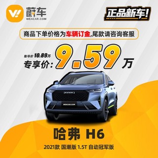 HAVAL 哈弗 H6  2021款 国潮版 1.5T 自动冠军版 汽车新车