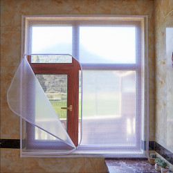 冬季窗户密封保温膜保暖窗帘防风帘冬天双层条封防寒漏风挡风神器