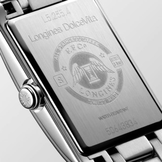 LONGINES 浪琴 优雅黛绰维纳系列 20.8毫米石英腕表 L5.255.4.75.6