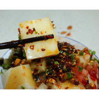 贵州特产小吃米凉粉 农家自制手工米豆腐500g装