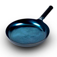 万代传 鱼鳞煎锅(26cm、不粘、无涂层、铁)