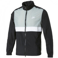 NIKE 耐克 男子运动夹克 CU4310-100 黑色/白色 M