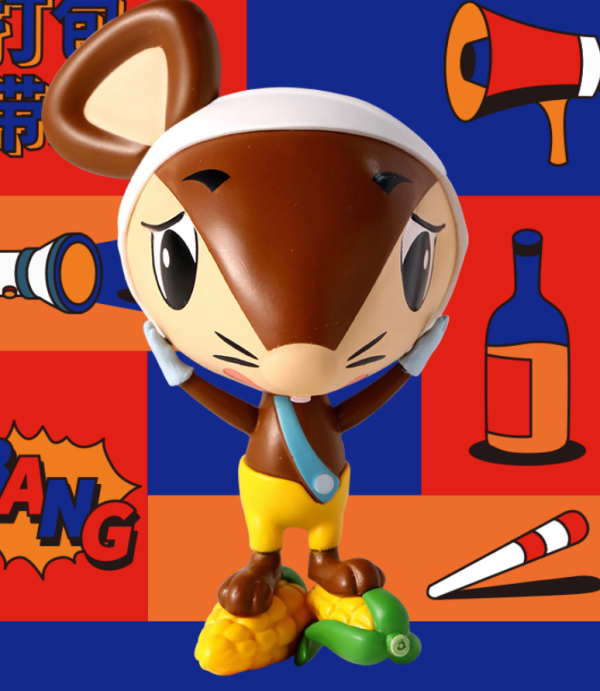 上海美术电影制片厂 国漫系列 黑猫警长 q版手办