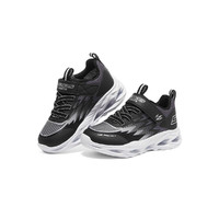 SKECHERS 斯凯奇 SKECHERS BOYS系列 Vortex Flash 男童休闲运动鞋 400600N-BKGY 黑色/灰色 25码