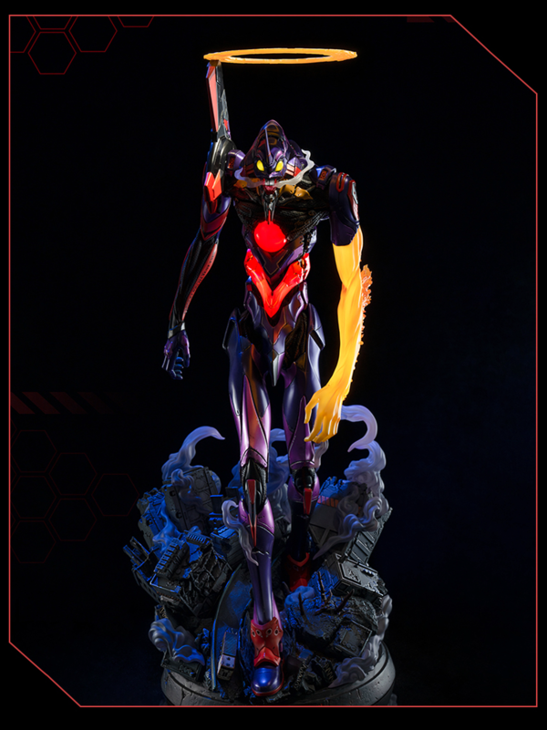 开天工作室 《新世纪福音战士新剧场版:破》觉醒初号机 全身像