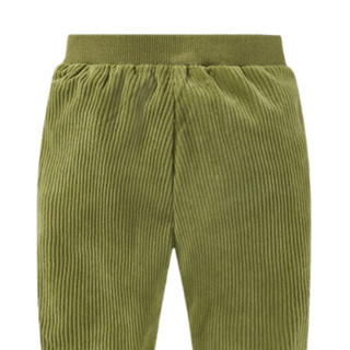 gb 好孩子 男女童通用长裤 142231HW1002 橄榄绿 110cm
