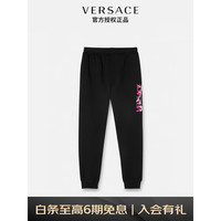 VERSACE 范思哲 22早秋 奢侈品男士运动裤logo印花棉运动休闲长裤1006500-1A04510-1B000 S